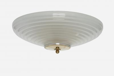 Fidenza Vetraria Murano glass ceiling light by Fidenza Vetraria Italy circa1960s