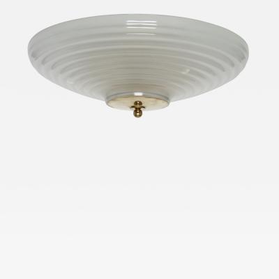 Fidenza Vetraria Murano glass ceiling light by Fidenza Vetraria Italy circa1960s