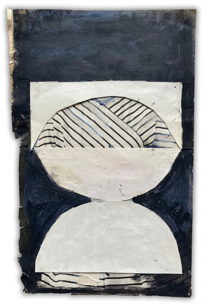 Fieroza Doorsen Untitled 2302 Abstract painting 2023