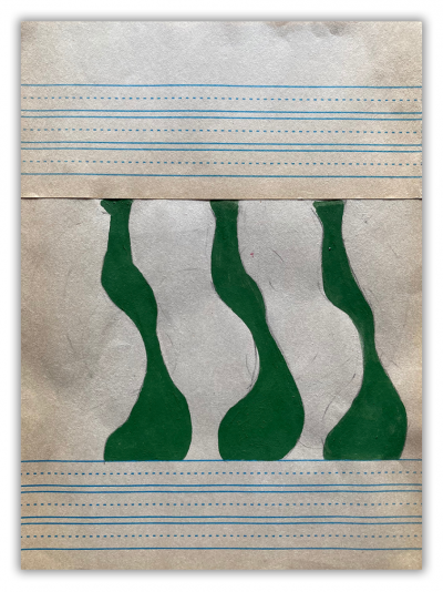 Fieroza Doorsen Untitled 2305 Abstract painting 2023