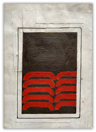 Fieroza Doorsen Untitled 2308 Abstract painting 2023