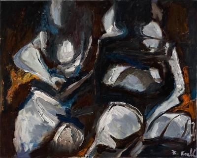 Figurative Study Oil on Canvas