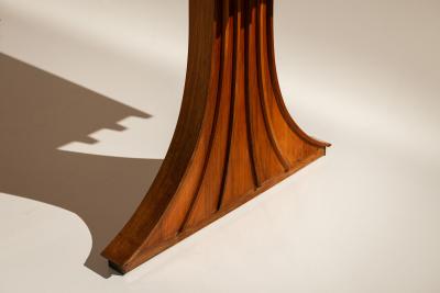 Filippo Monti Dining Room Table in Walnut attr to Filippo Monti Italy 1960s