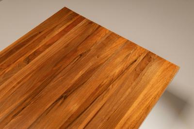 Filippo Monti Dining Room Table in Walnut attr to Filippo Monti Italy 1960s