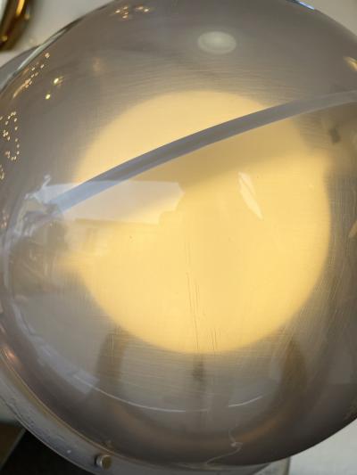 Filippo Panseca Space Age Lucite Saturn Floor Lamp Italy 1970s