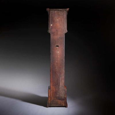 Fine 18th Century Queen Anne Burr Walnut Eight Day Longcase Clock