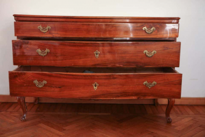 Fine 18th Century Venetian Fruitwood Commodes