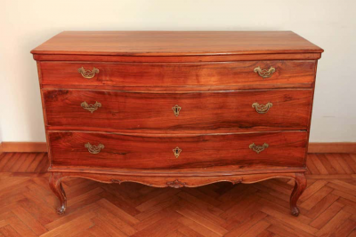 Fine 18th Century Venetian Fruitwood Commodes