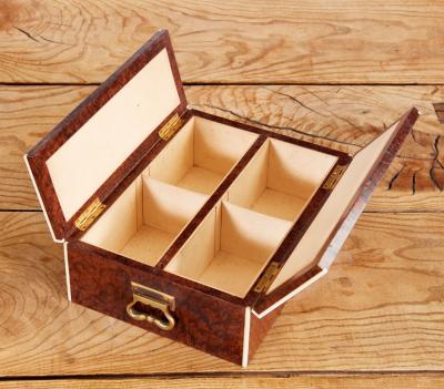 Fine Amboyna Burl Humidor by Callow of Mount Street