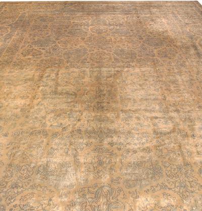 Fine Anitque Indian Animal Hand Knotted Wool Rug