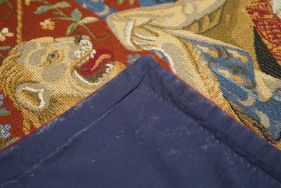 Fine Antique Belgium Chinoiserie Design Tapestry 89 x 11 0 