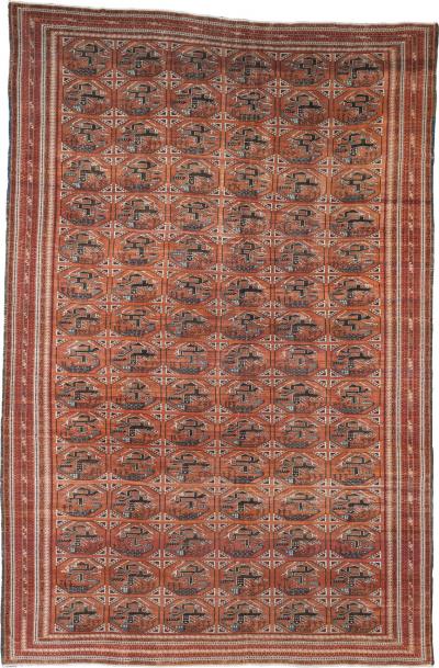 Fine Antique Beshir Rug 9 5 x 14 5 