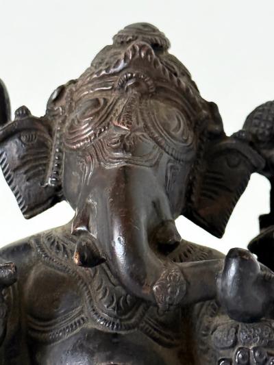 Fine Antique Bronze Statue of Ganesh from Sir Lanka