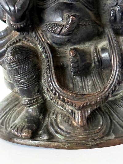 Fine Antique Bronze Statue of Ganesh from Sir Lanka