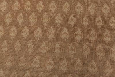 Fine Antique Indian Amritsar Brown Handmade Wool Rug