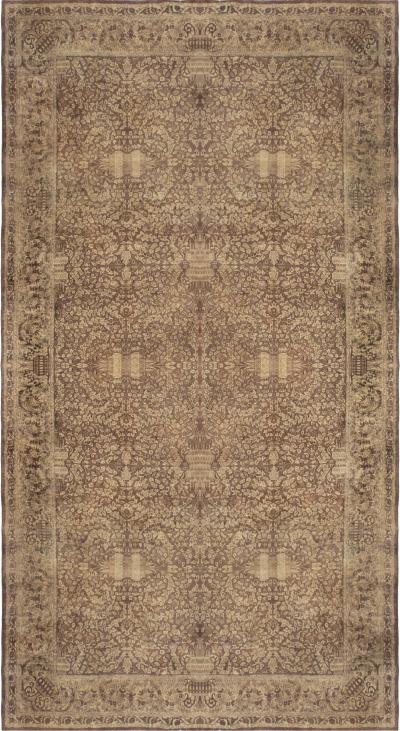 Fine Antique Indian Amritsar Handmade Wool Rug