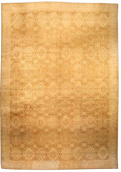 Fine Antique Indian Amritsar Handmade Wool Rug