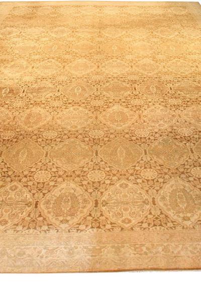 Fine Antique Indian Amritsar Handmade Wool Rug