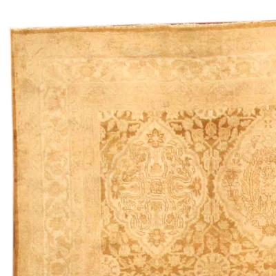 Fine Antique Indian Amritsar Handmade Wool Rug