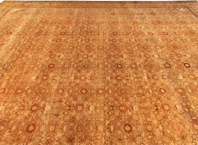 Fine Antique Indian Amritsar Rug Size Adjusted 