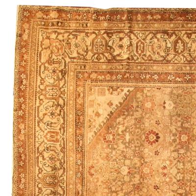 Fine Antique Indian Amritsar Rug Size Adjusted 