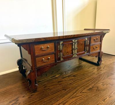 Fine Antique Korean Scholar Desk Chaeksang Joseon Dynasty
