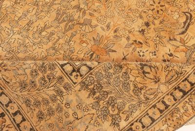 Fine Antique North Indian Handmade Wool Carpet