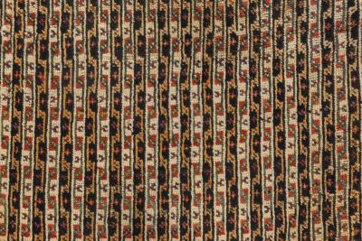 Fine Antique Persian Feraghan Handmade Wool Runner in Beige Blue Brown Red