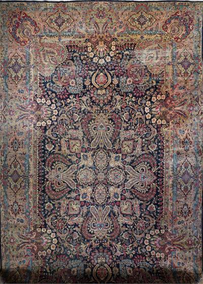 Fine Antique Persian Kerman Rug 11 9 x 20 5 