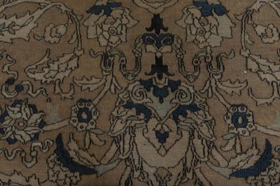Fine Antique Persian Khorassan Handmade Wool Carpet