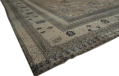Fine Antique Persian Khorassan Handmade Wool Carpet