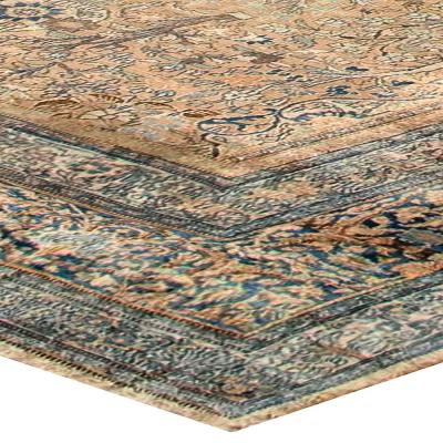 Fine Antique Persian Khorassan Handmade Wool Carpet