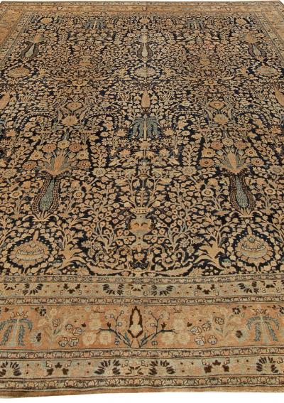 Fine Antique Persian Khorassan Handmade Wool Rug