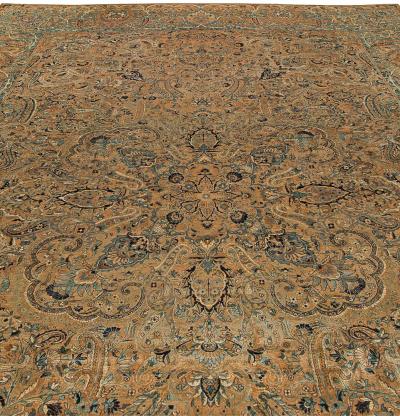 Fine Antique Persian Kirman Handmade Wool Rug