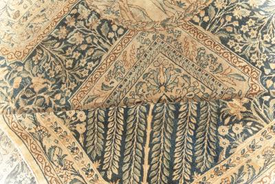 Fine Antique Persian Kirman Handmade Wool Rug