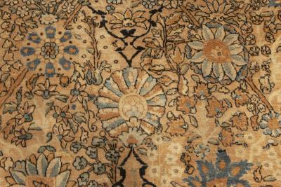 Fine Antique Persian Kirman Handmade Wool Rug
