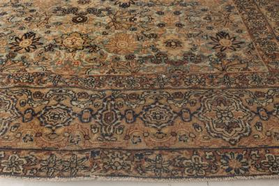 Fine Antique Persian Kirman Handwoven Wool Rug