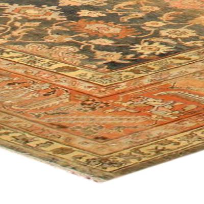Fine Antique Persian Malayer Handmade Wool Rug