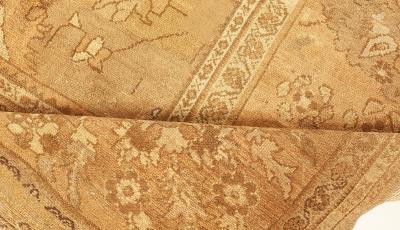 Fine Antique Persian Malayer Handmade Wool Rug