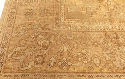Fine Antique Persian Malayer Handmade Wool Rug