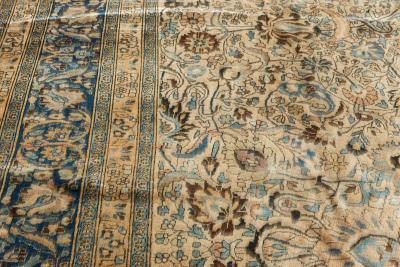Fine Antique Persian Meshad Handmade Wool Carpet