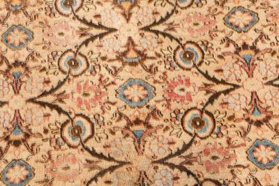 Fine Antique Persian Meshad Handmade Wool Rug