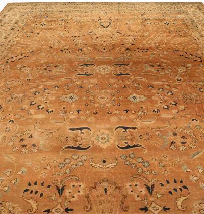 Fine Antique Persian Meshad Handmade Wool Rug