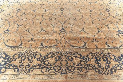 Fine Antique Persian Tabriz Handmade Wool Carpet