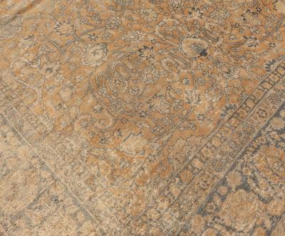Fine Antique Persian Tabriz Handmade Wool Rug