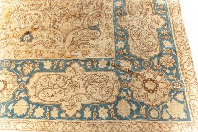 Fine Antique Persian Tabriz Handmade Wool Rug