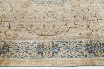 Fine Antique Persian Tabriz Handmade Wool Rug