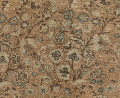 Fine Antique Persian Tabriz Handmade Wool Rug