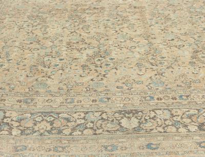 Fine Antique Persian Tabriz Handmade Wool Rug