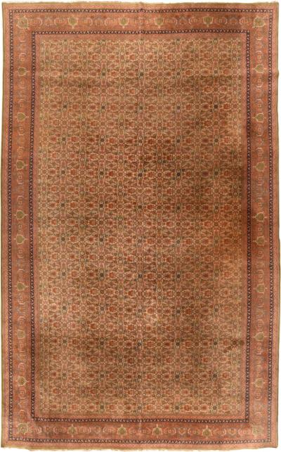 Fine Antique Persian Tabriz Rug 10 1 x 16 0 